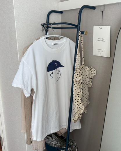 ブルーキャップTシャツ TM0034