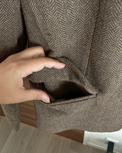 ビンテージブラウンブレザー
TM0090