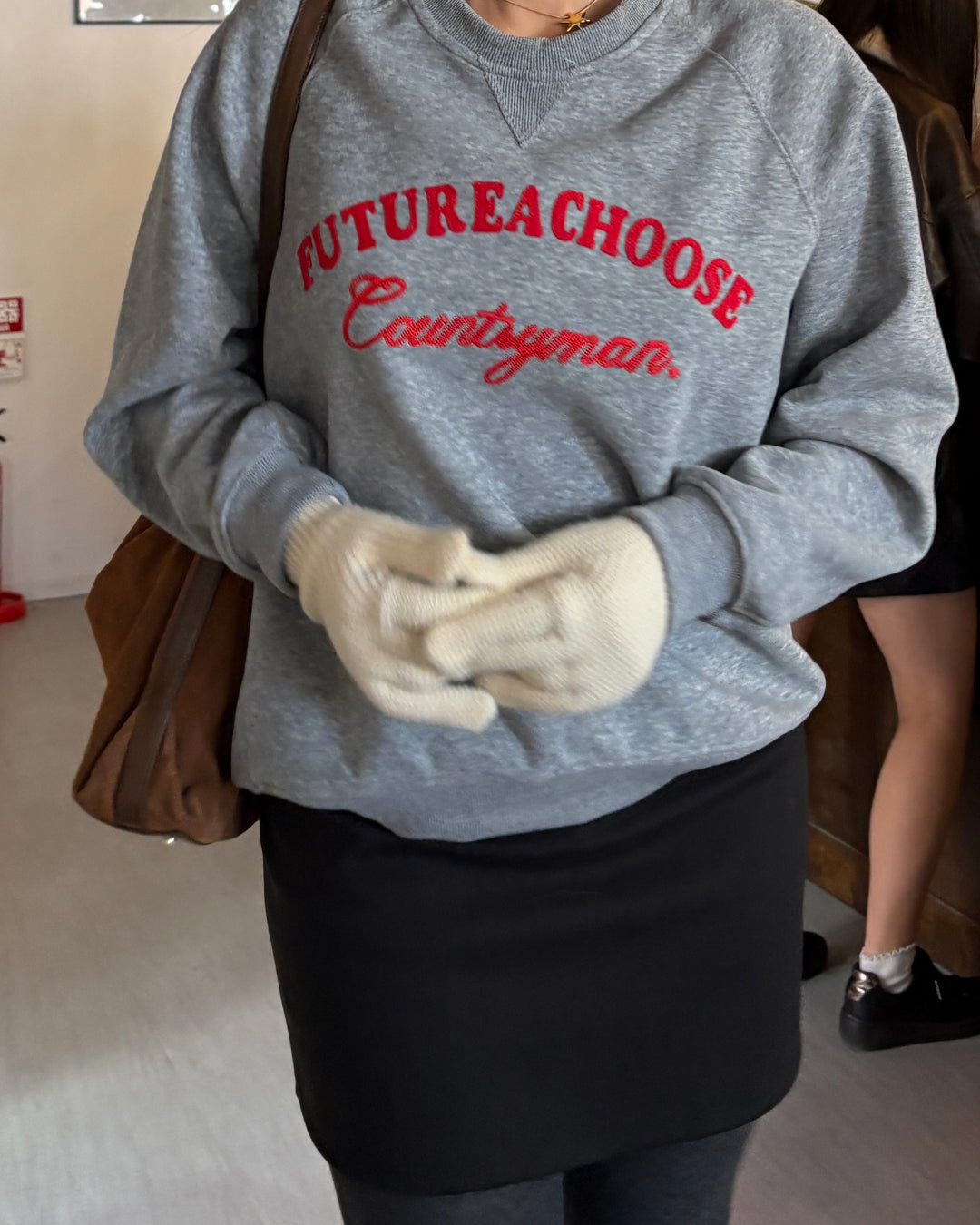 カジュアルオーバースウェット TM0136