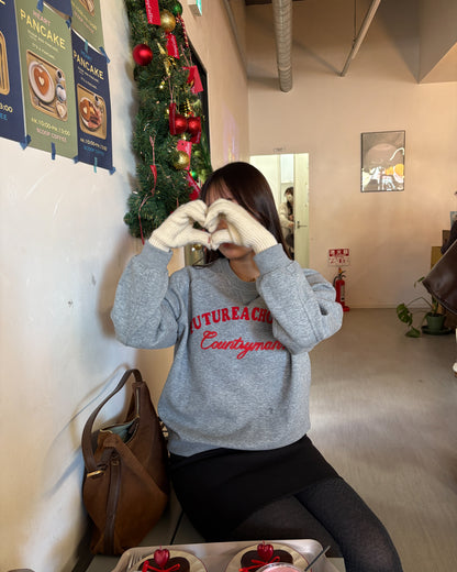 カジュアルオーバースウェット TM0136