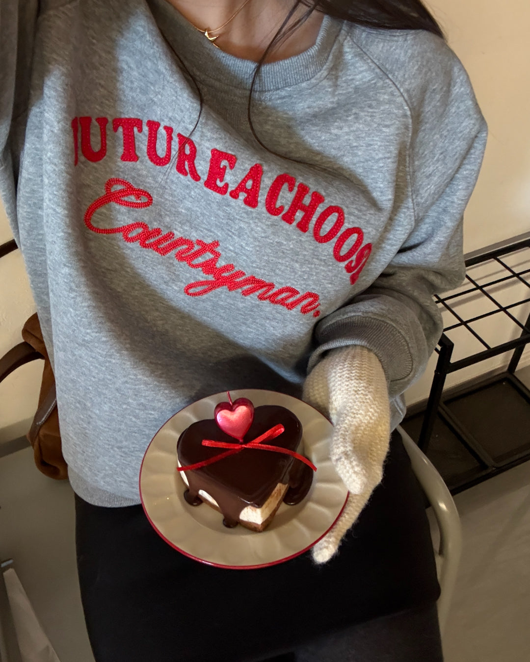 カジュアルオーバースウェット TM0136