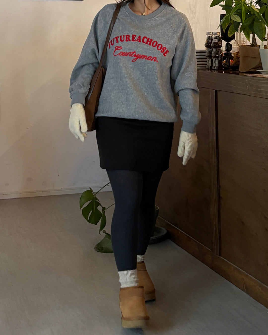 カジュアルオーバースウェット TM0136