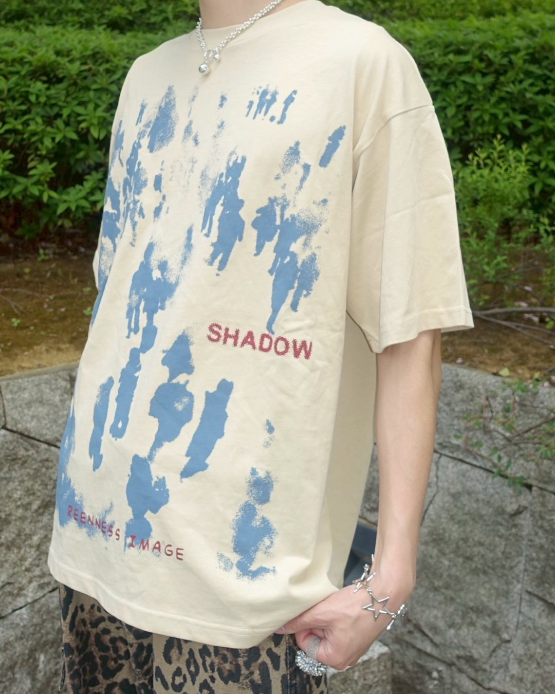 SHADOWプリントTシャツ TN0032
