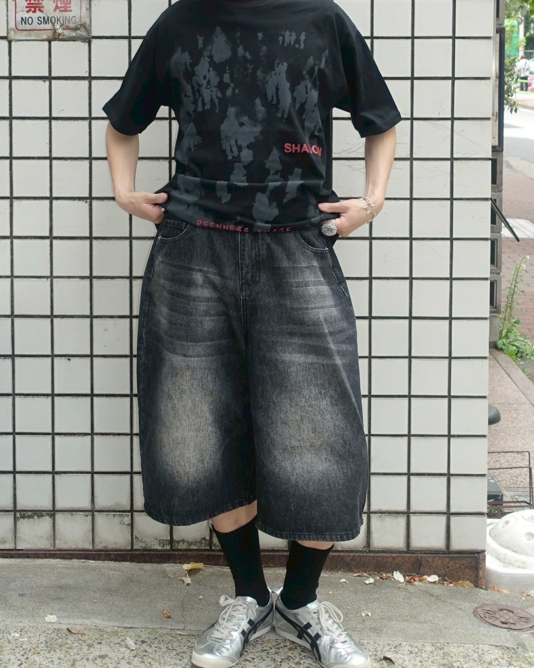 SHADOWプリントTシャツ TN0032
