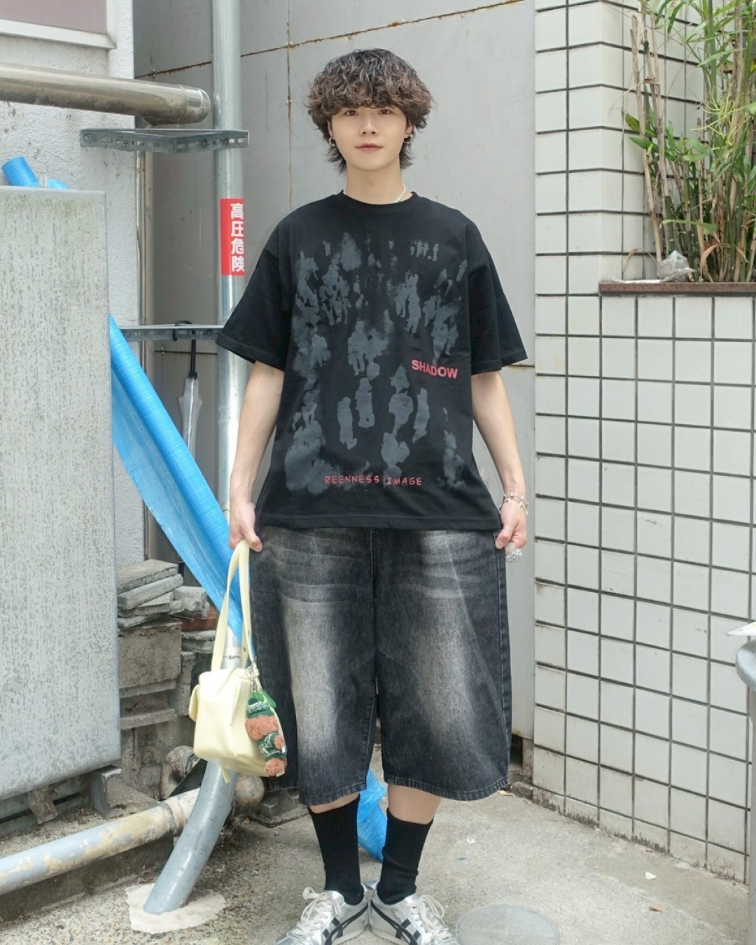 SHADOWプリントTシャツ TN0032