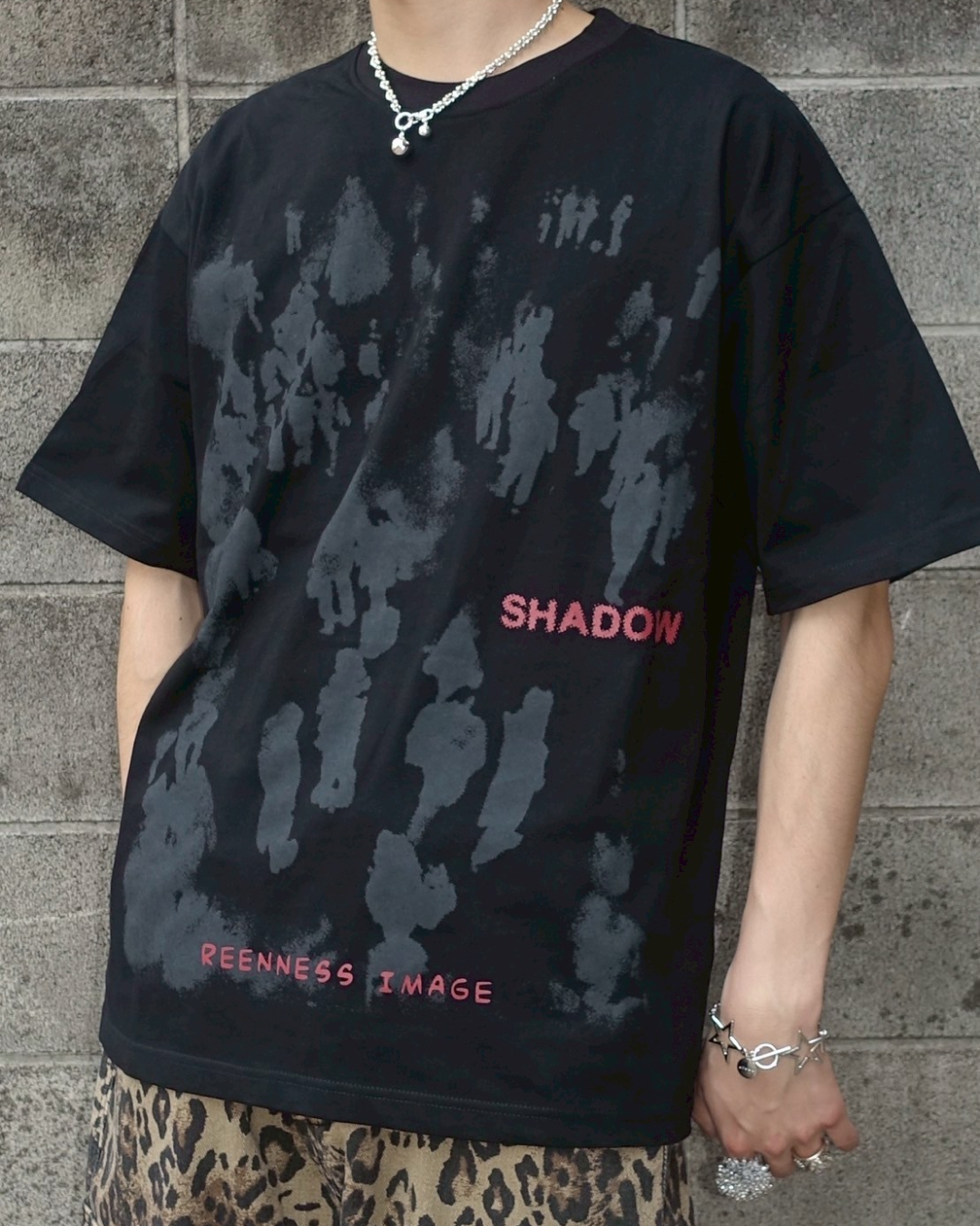 SHADOWプリントTシャツ TN0032