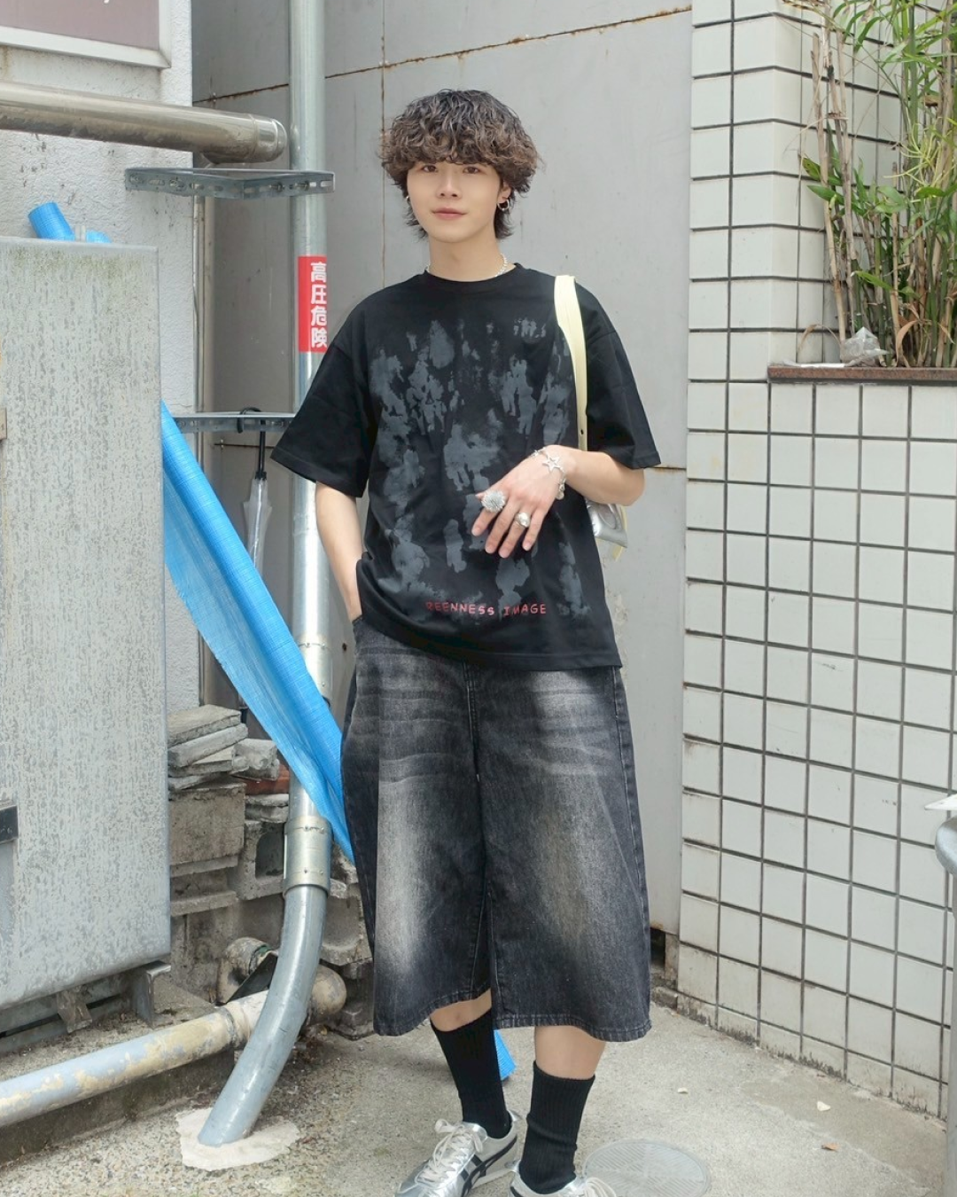 SHADOWプリントTシャツ TN0032