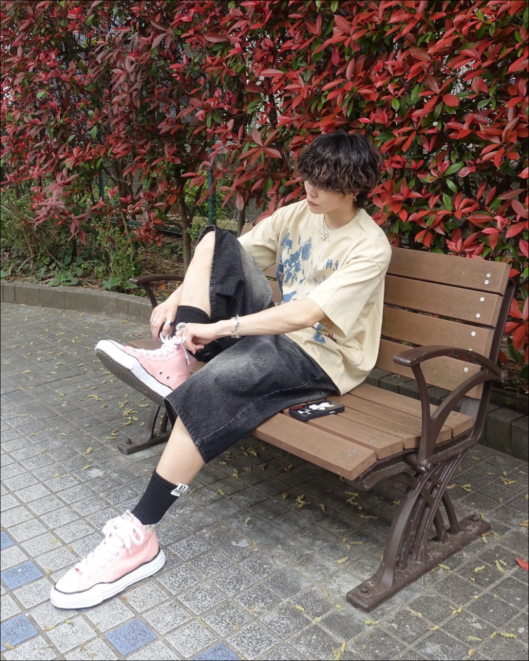 SHADOWプリントTシャツ TN0032