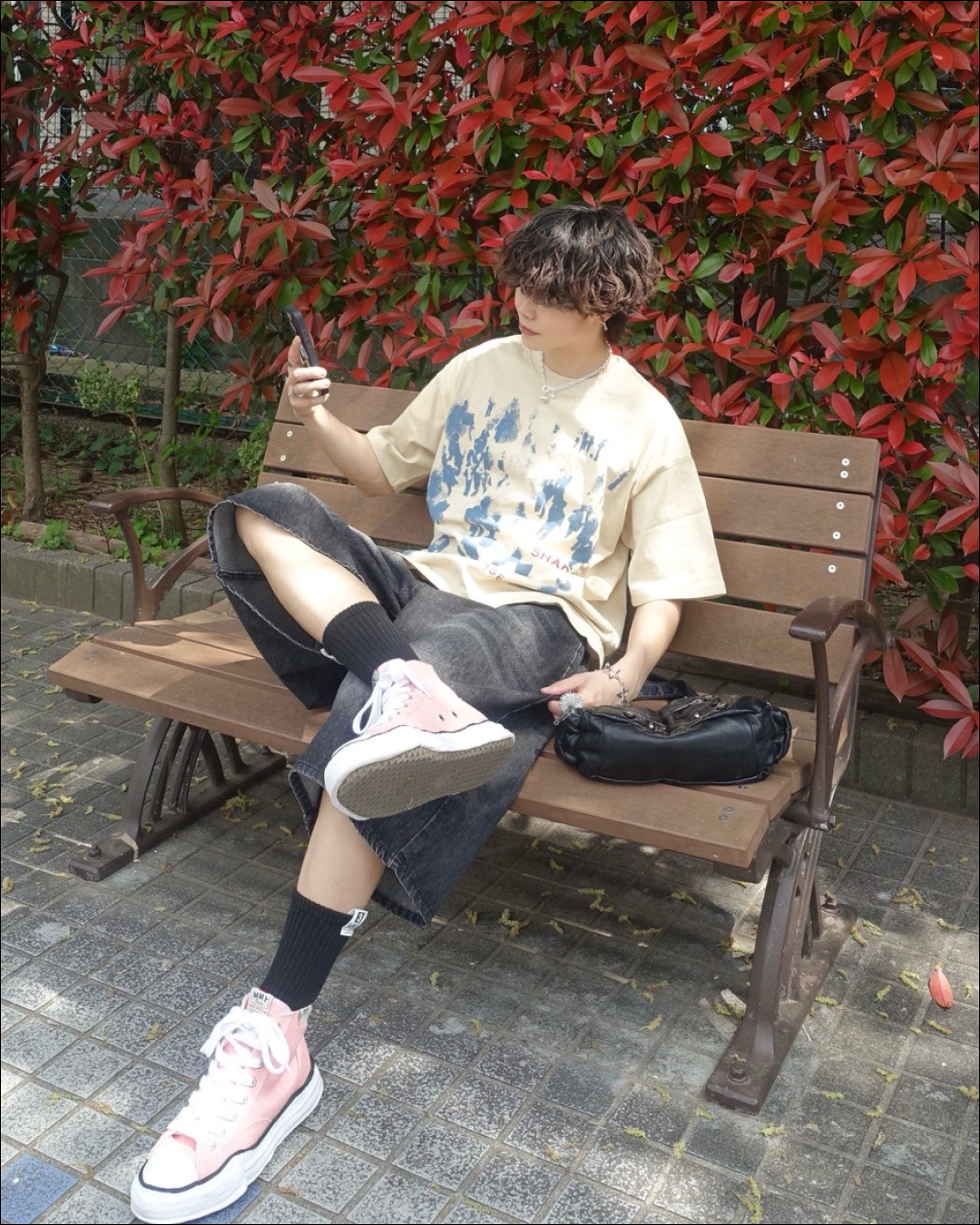 SHADOWプリントTシャツ TN0032