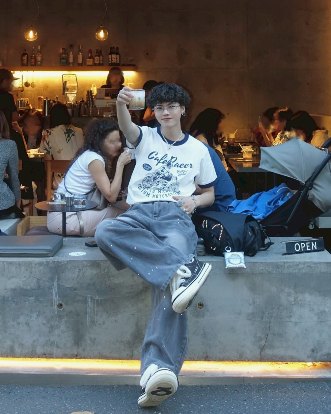 バイカーズリンガーTシャツ TN0089