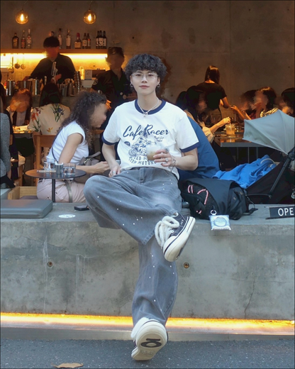 バイカーズリンガーTシャツ TN0089