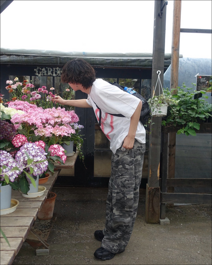 HEARTプリントTシャツ TN0091