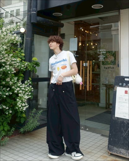 FOODプリントTシャツ TN0119