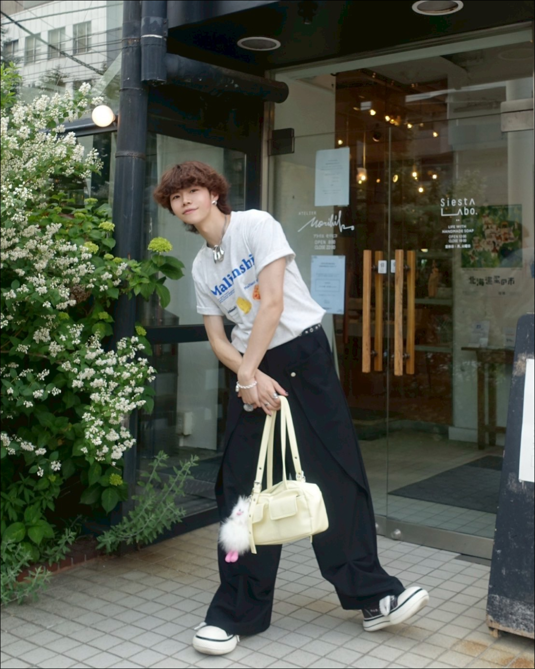 FOODプリントTシャツ TN0119