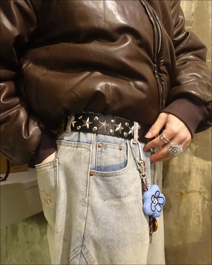 スターデザインスタッズベルト TN0283