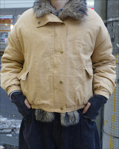 ファーデザインジャケット TN0299