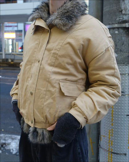 ファーデザインジャケット TN0299