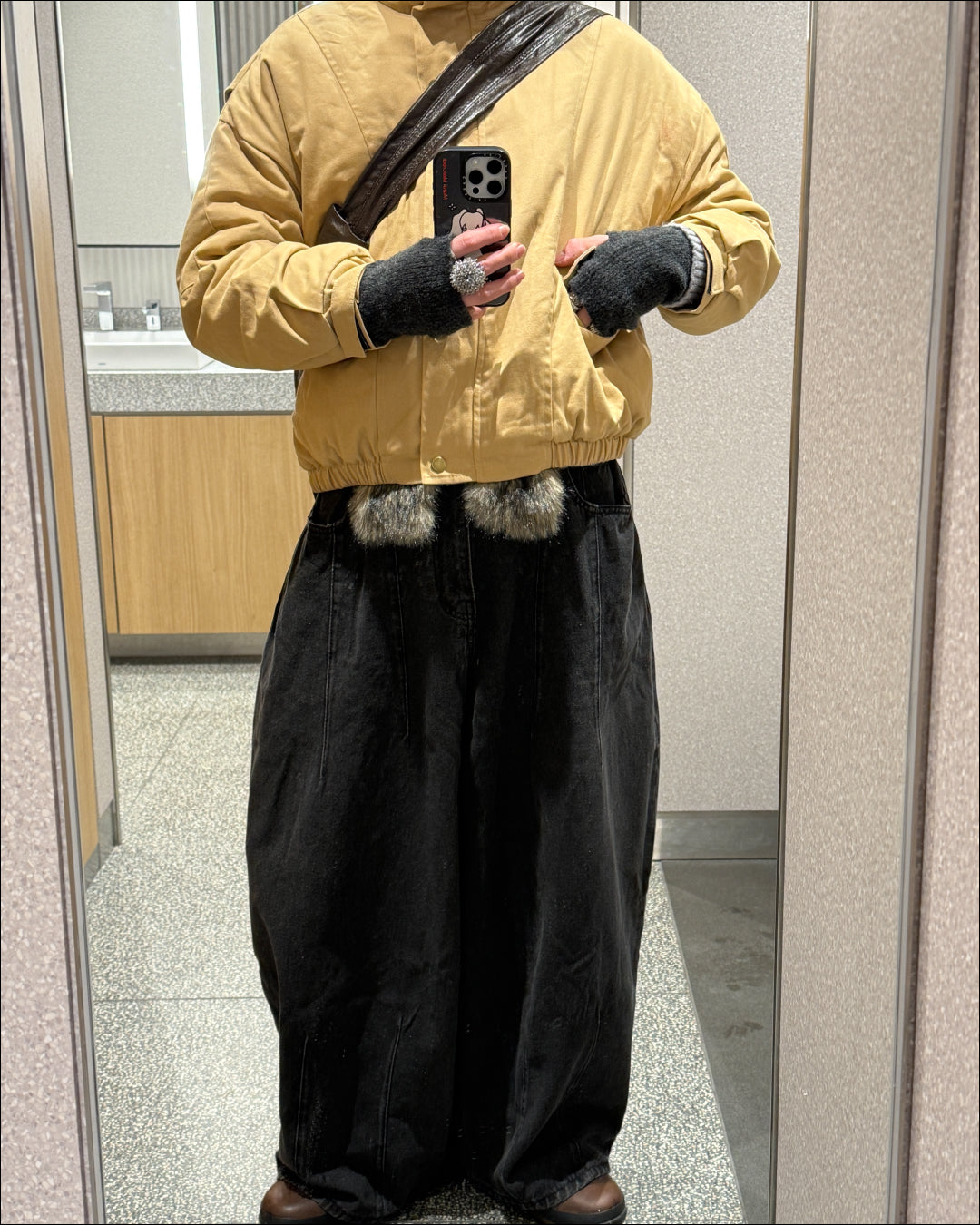 ファーデザインジャケット TN0299