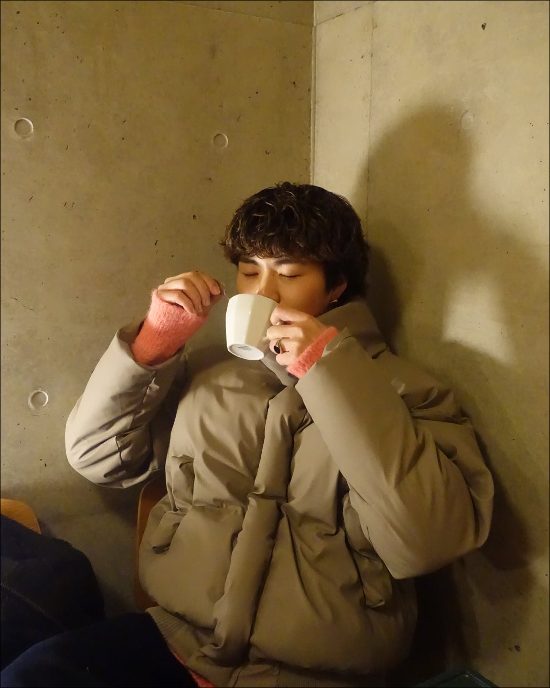 ハイネックショート丈ダウンジャケット TN0274