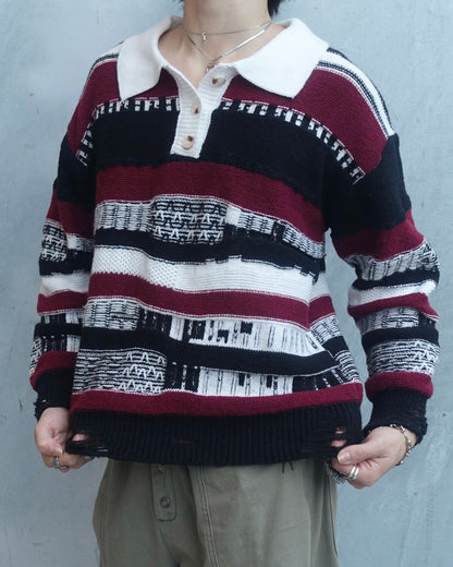 デザインニットポロ TN0312