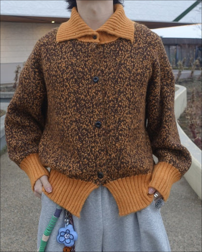 ハイネックボタンニット TN0313