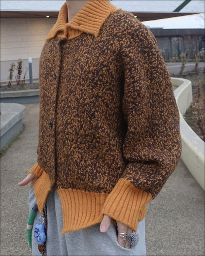 ハイネックボタンニット TN0313