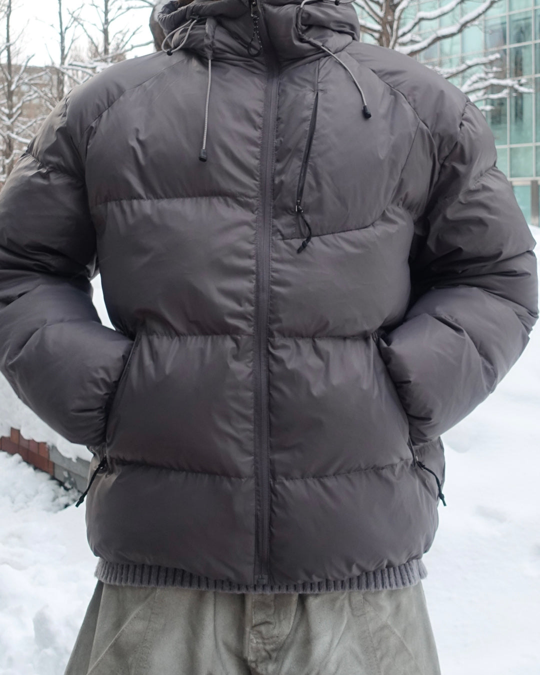【即納】ダークグレーウォームパッドジャケットTN0340