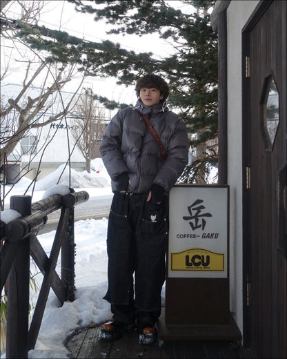 【即納】ダークグレーウォームパッドジャケットTN0340