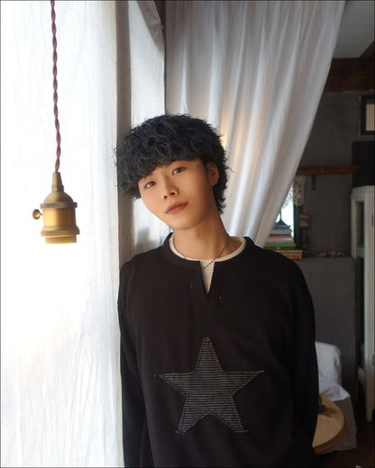 スターロゴクロップドTシャツ TN0353