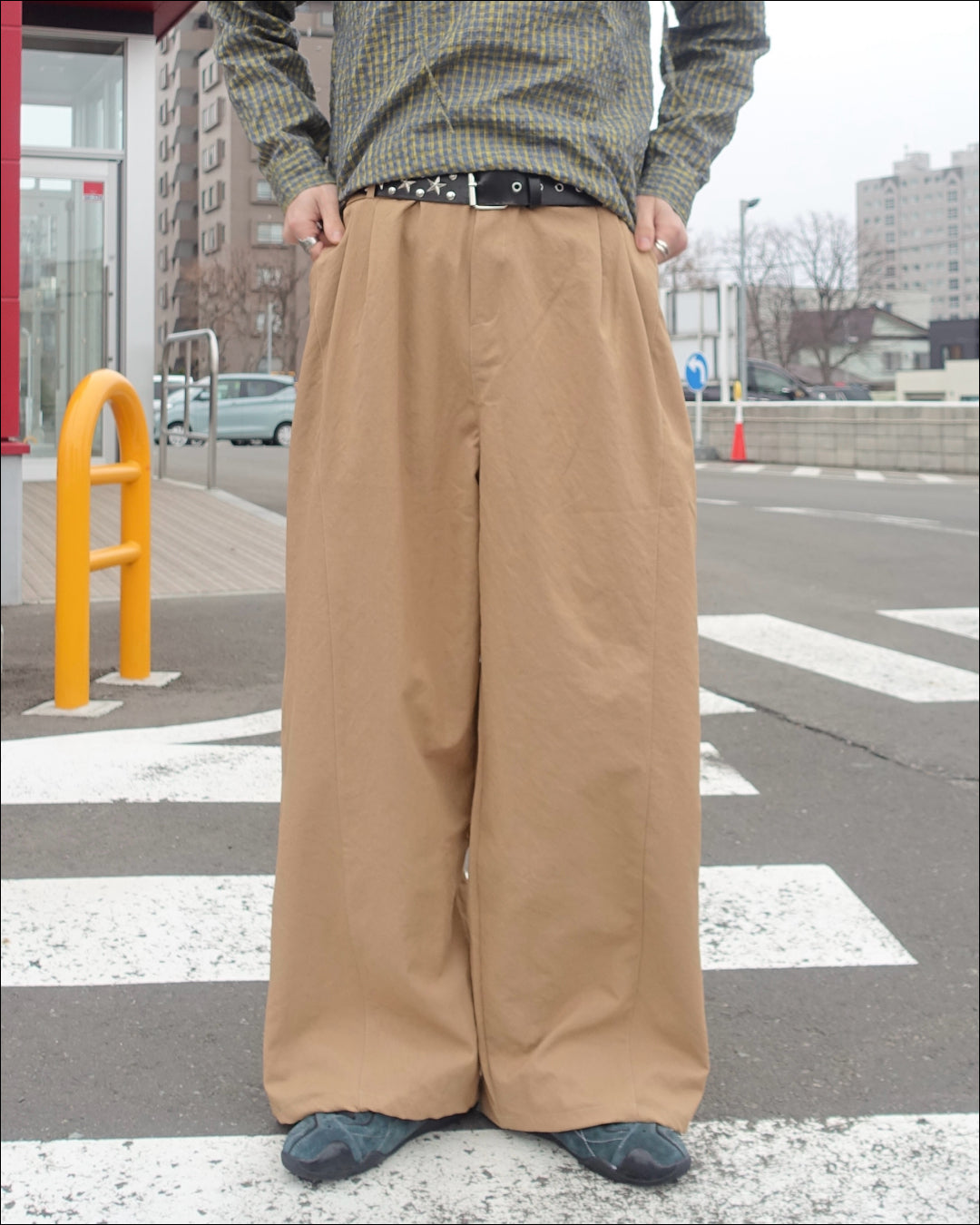 ルーズコクーンワイドパンツ TN0412