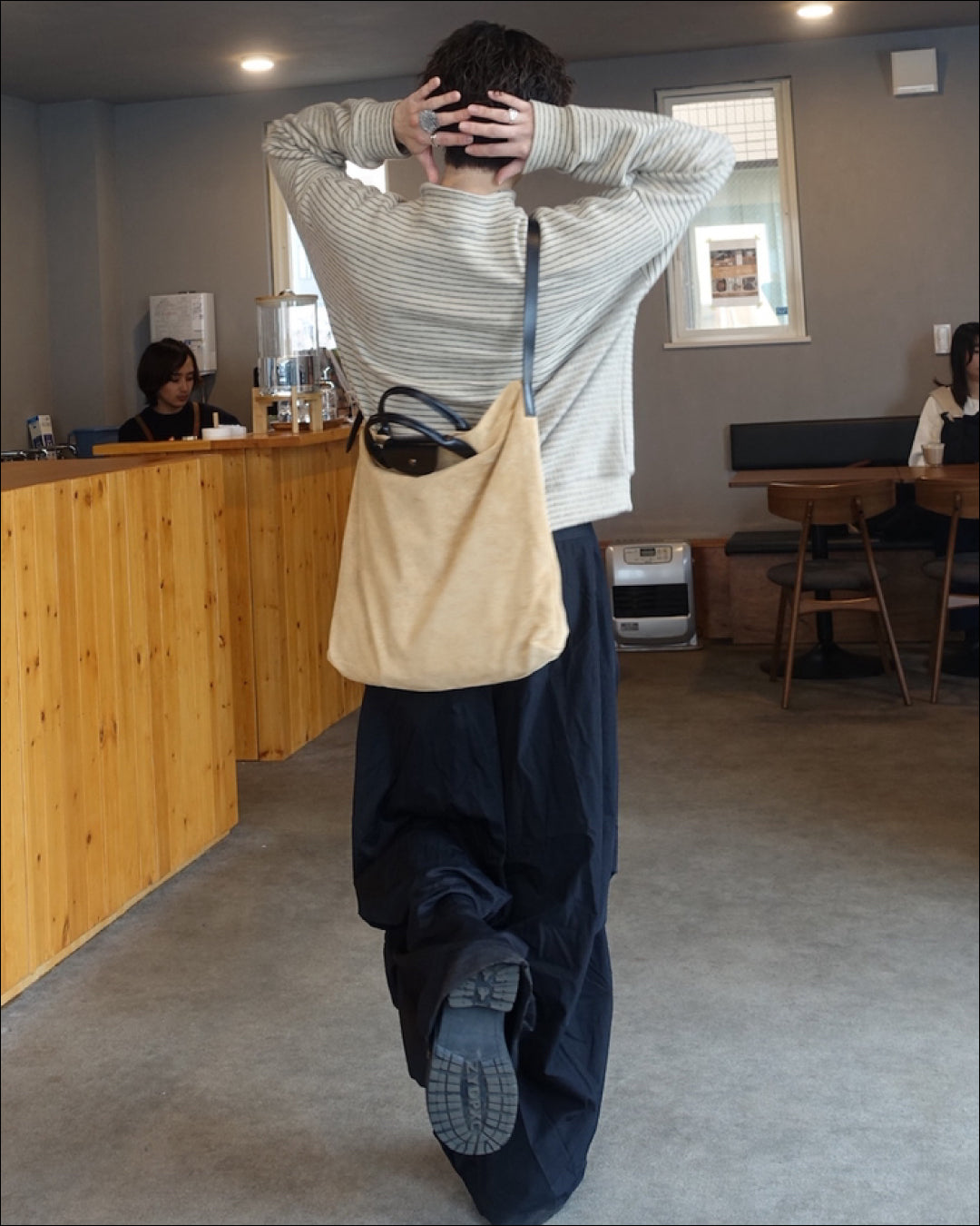 スエードステッチ2WAYバッグ TN0418