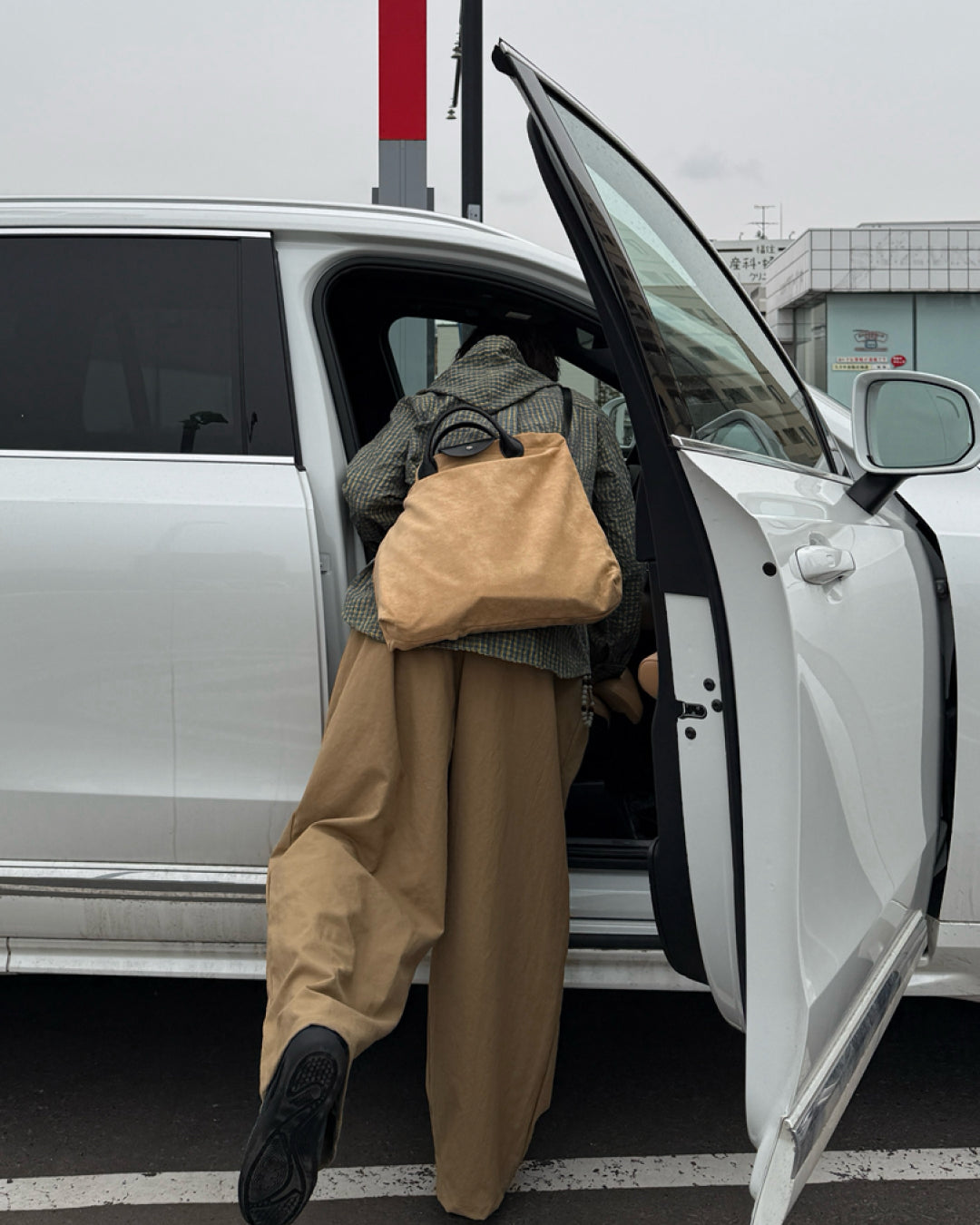 スエードステッチ2WAYバッグ TN0418