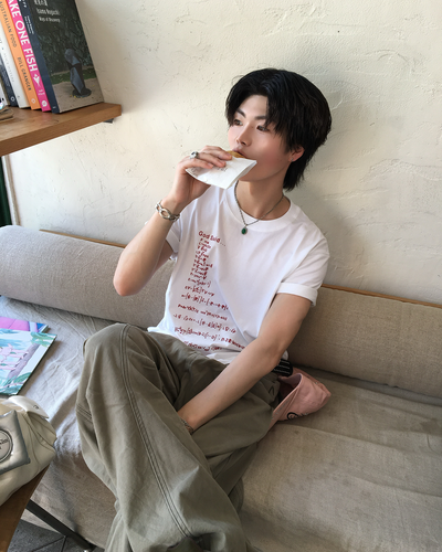 ヴィンテージレタリングTシャツ TN0481