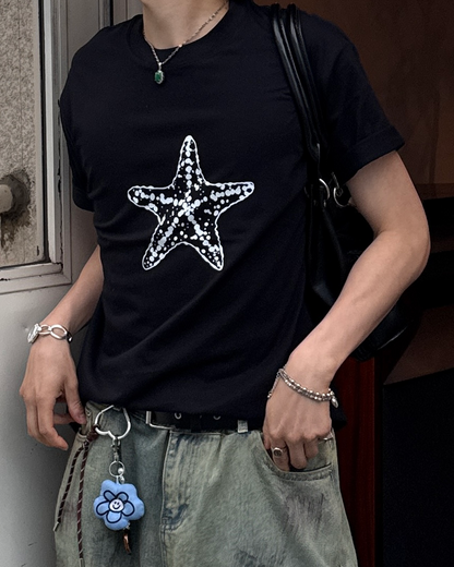 スターフィッシュデザインTシャツ TN0487