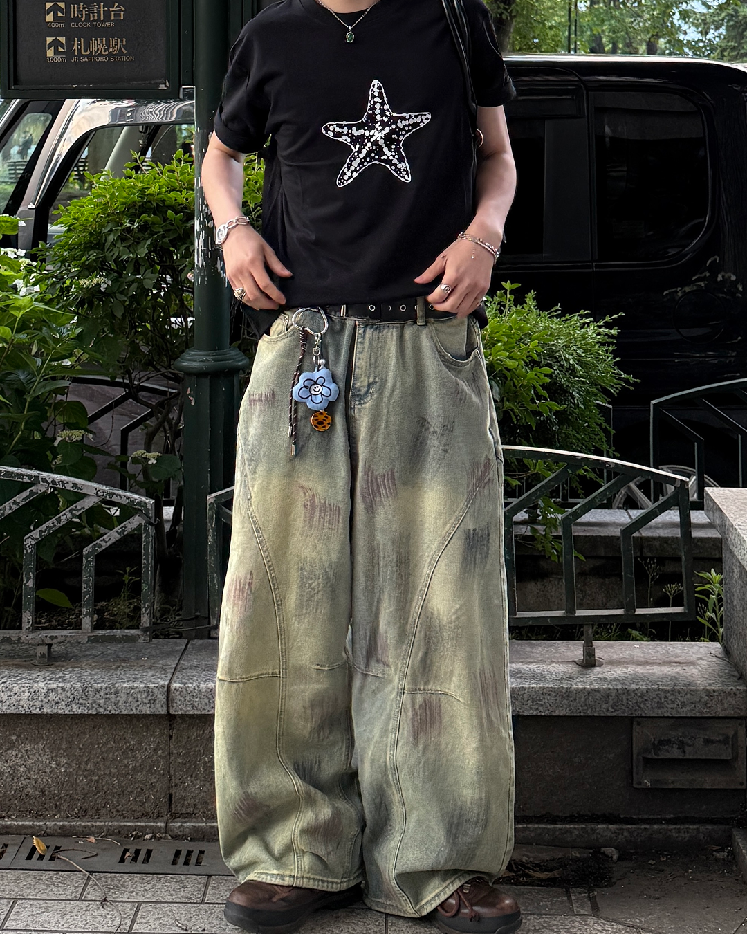 スターフィッシュデザインTシャツ TN0487