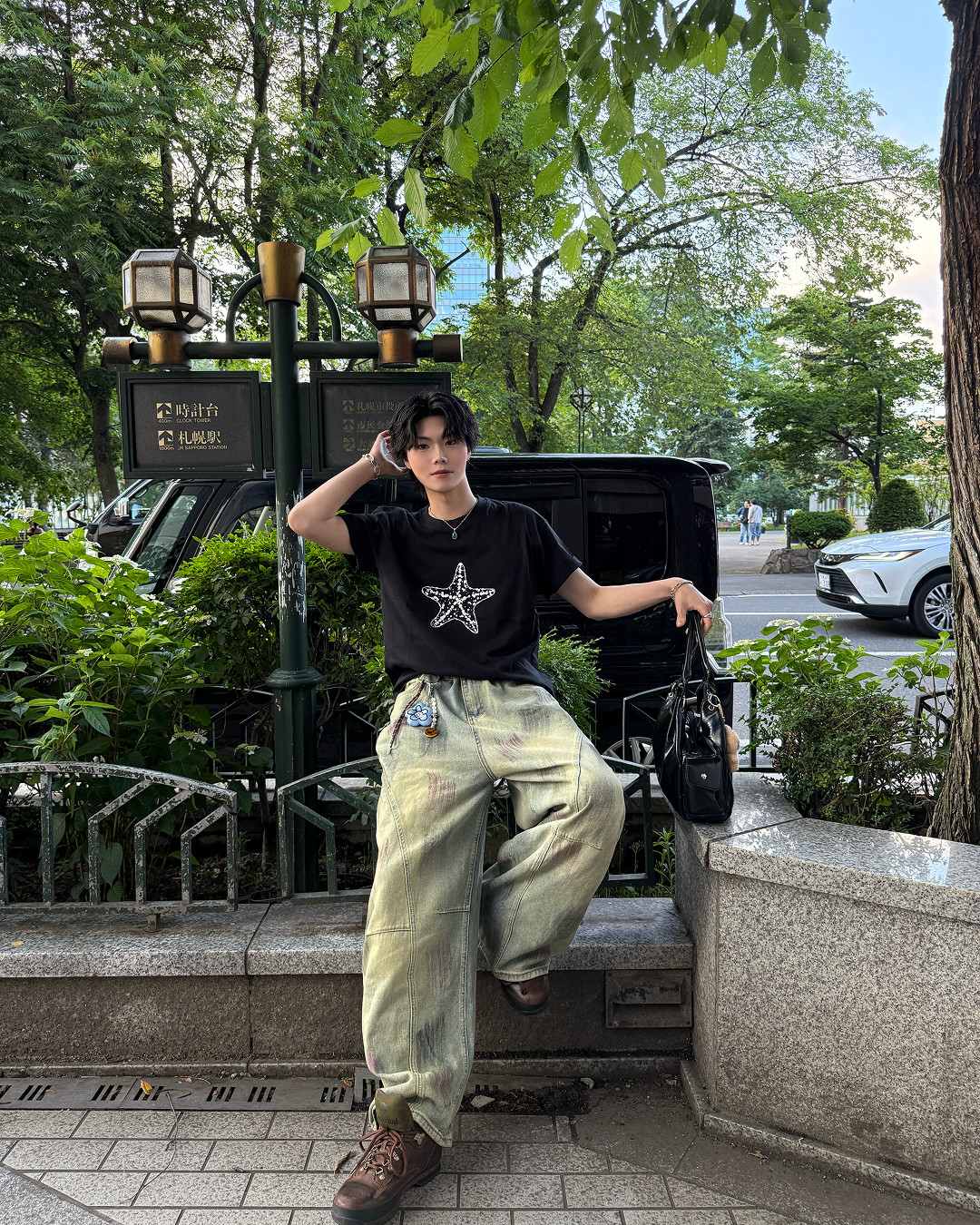 スターフィッシュデザインTシャツ TN0487