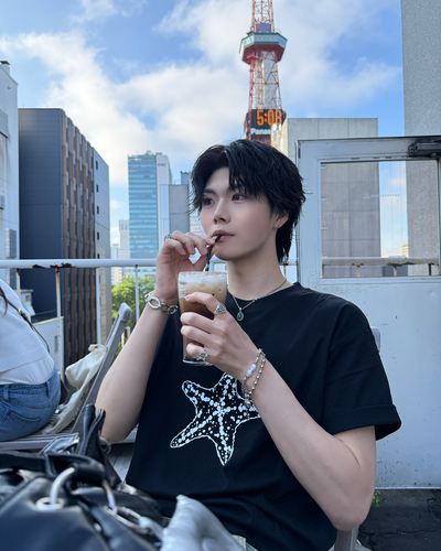スターフィッシュデザインTシャツ TN0487