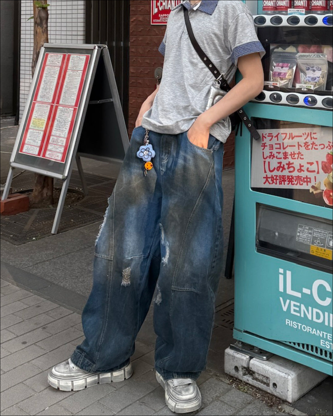 レトロツーピースポロシャツ TN0508