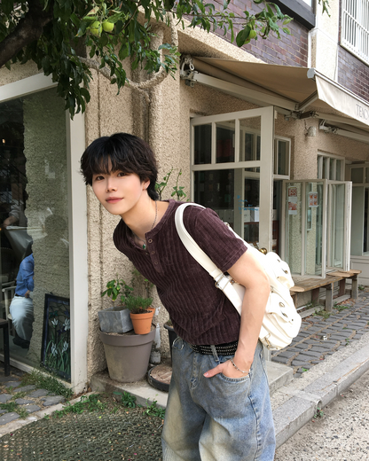 ウォッシュドヘンリーTシャツ TN0509