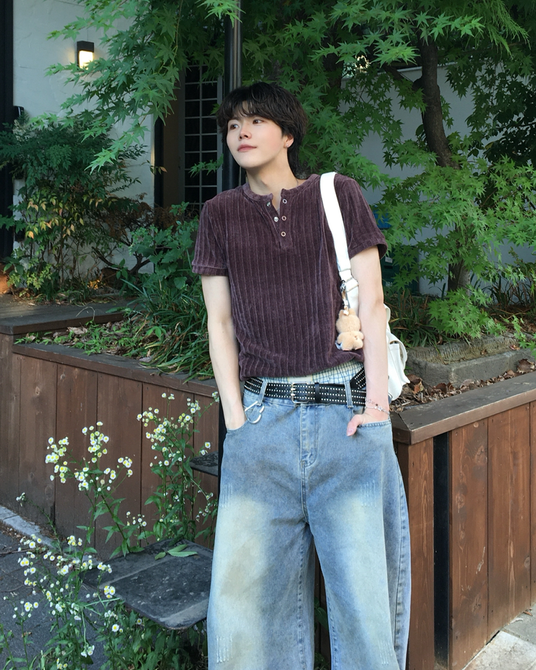ウォッシュドヘンリーTシャツ TN0509