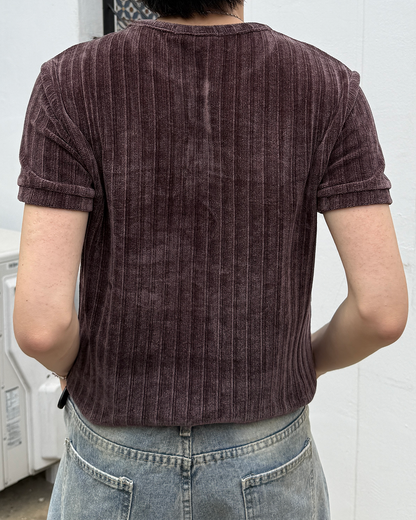 ウォッシュドヘンリーTシャツ TN0509