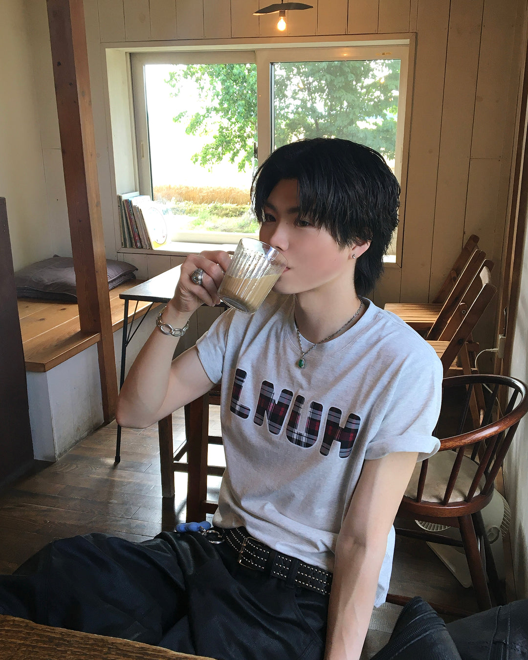 カジュアルポップデザインTシャツ TN0551