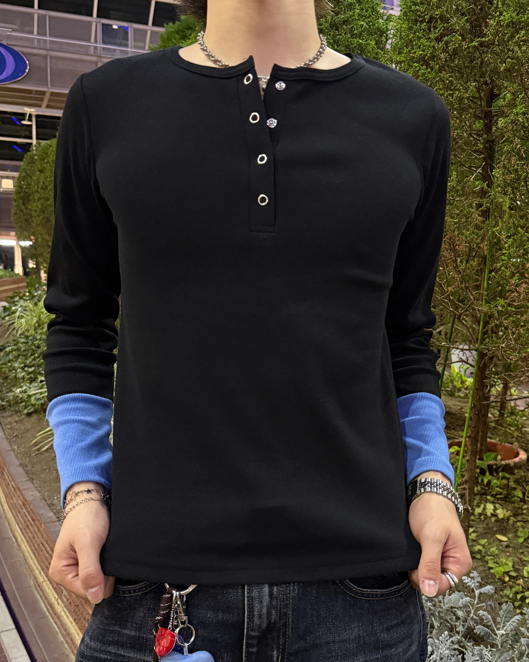 ヘンリーネック長袖Tシャツ TN0609 – YOLO（ヨロ）｜ファッション通販