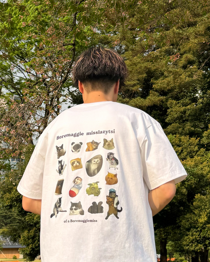Animal back print T-shirt TO0016