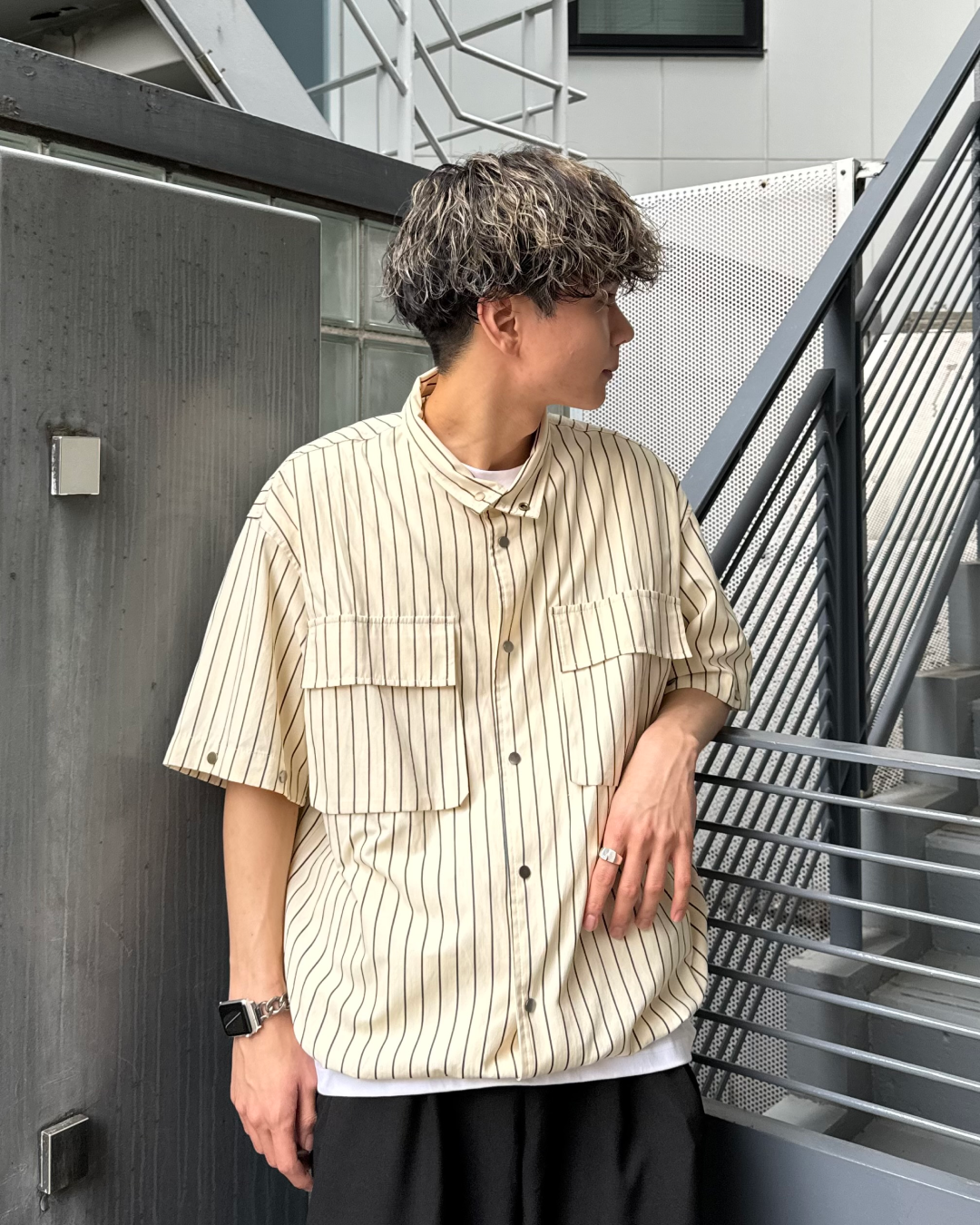 即納】マルチウェイストライプシャツ TO0002 – YOLO(ヨロ 即納】マルチウェイストライプシャツ TO0002 – YOLO(ヨロ