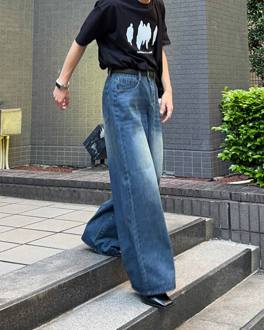 00s y2k ウォッシュ デニム バギー レイバーパンツ フェアリー 00s y2k ウォッシュ デニム バギー レイバーパンツ フェアリー