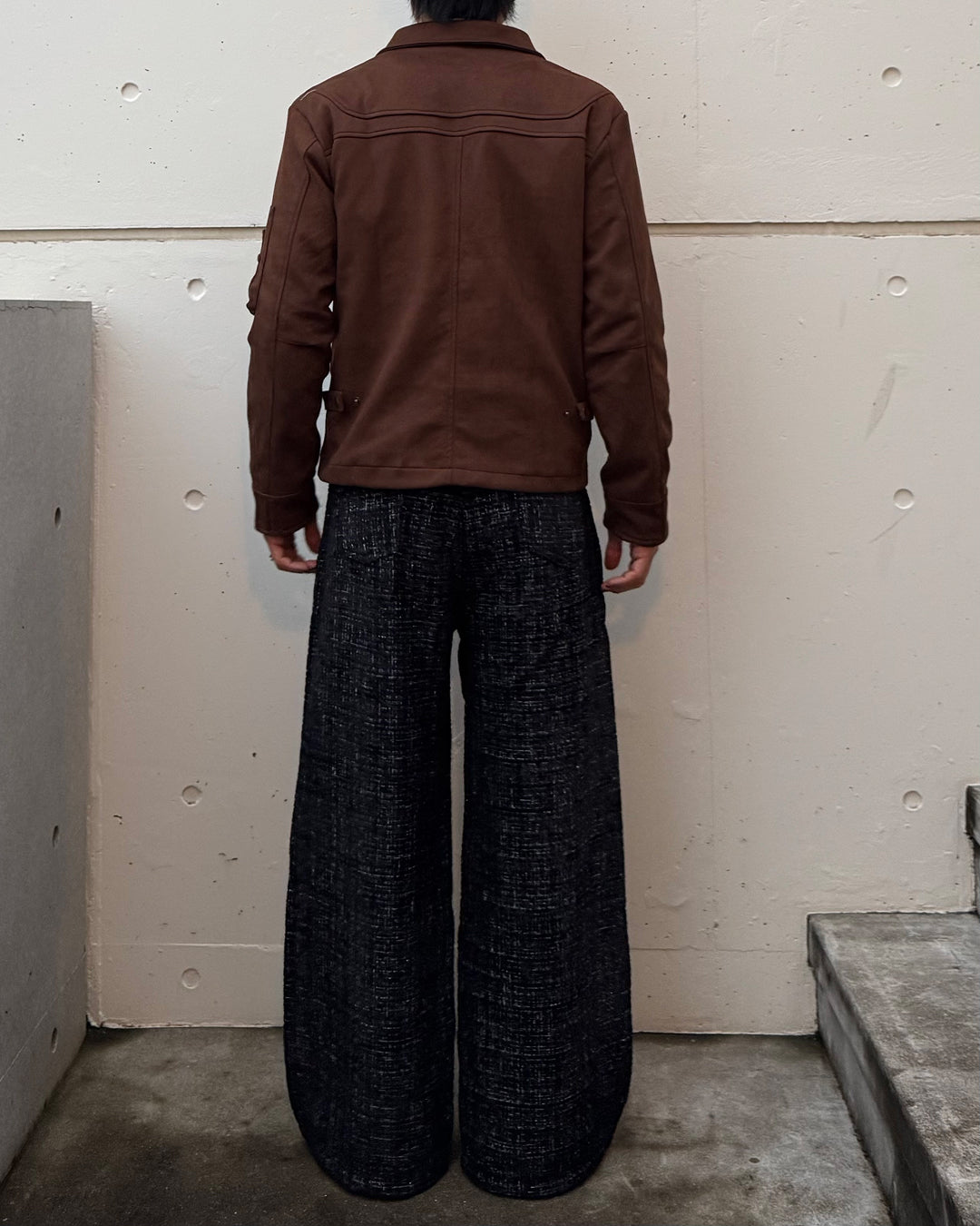 即納】ボックスタックツイードワイドスラックス TO0091 – YOLO（ヨロ