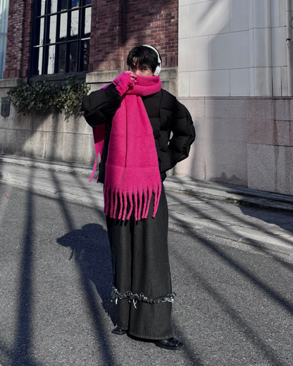 カラーマフラー（グレー・ピンク・ブライトイエロー） TO0134 – YOLO  