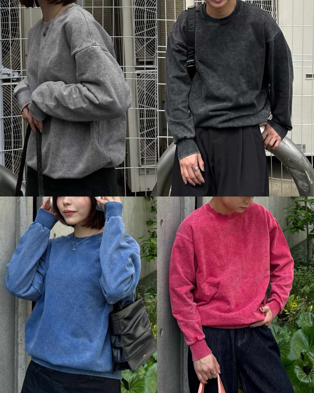 ウラケショートピグメントスウェット TO0207