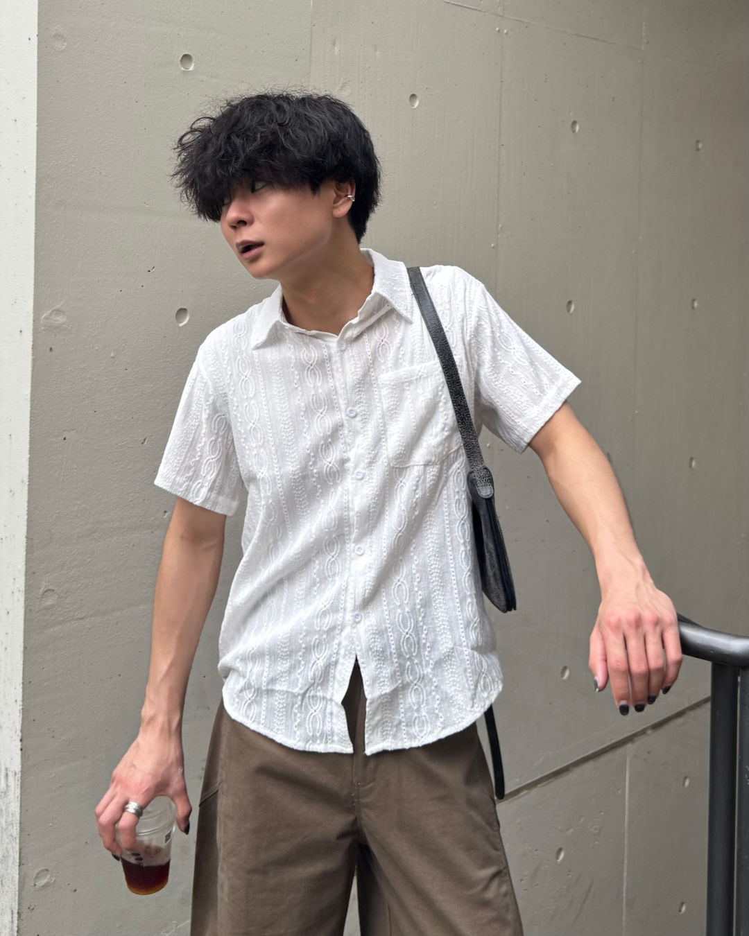 yori(ヨリ) 長袖シャツブラウス サイズ38 M レディース美品 - 黒
